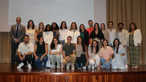 Acto de bienvenida de los nuevos residentes