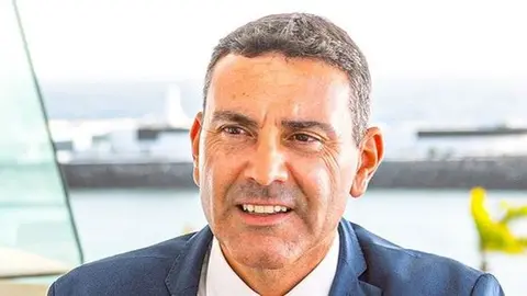 Oswaldo Betancort, presidente del Cabildo de Lanzarote.