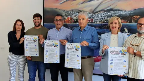 Presentación del programa de actos por el Día de Canarias.