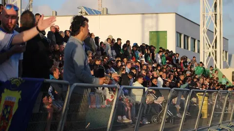 Aficionados del Unión Sur Yaiza.