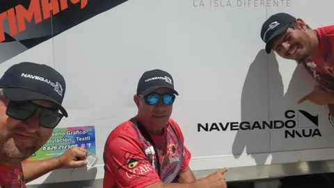 Equipo de Daniel Hernández desplazado hasta la Copa Ibérica.