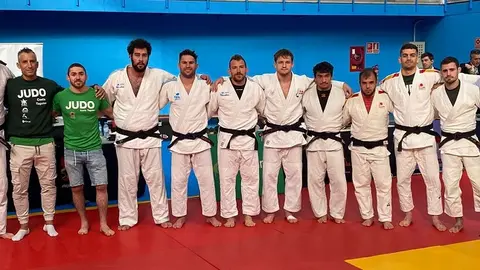 Representantes del Club de Judo Costa Teguise.