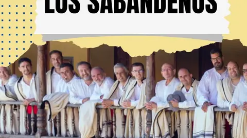 Imagen del cartel que anuncia la actuación de los Sabandeños