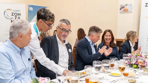 Acto del primer servicio de los estudiantes del CEIP Zonzamas.