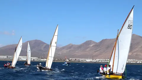 Imagen de archivo de una regata.