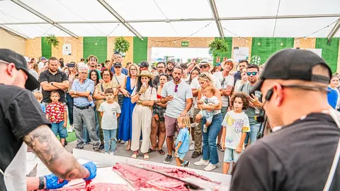 Imagen de uno de los eventos que se organizaron en la Feria y que captaron la atención de numerosísimo público.