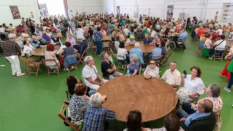 Visita de los mayores de la Feria de Teguise.