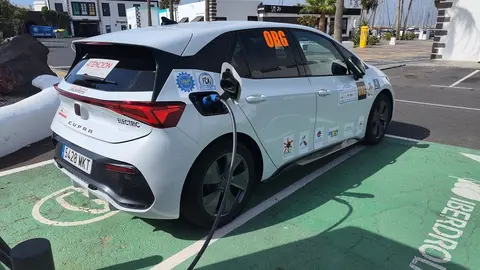 Imagen de un vehículo eléctrico.