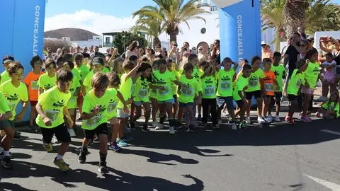 Salida de la WineRun Kids.