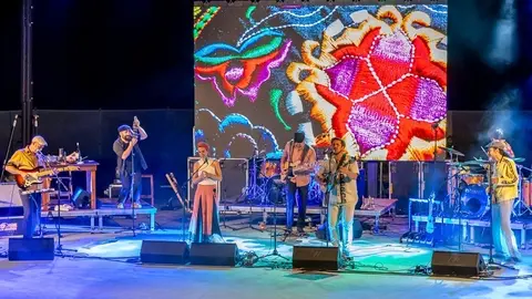 Actuación de El Naán.