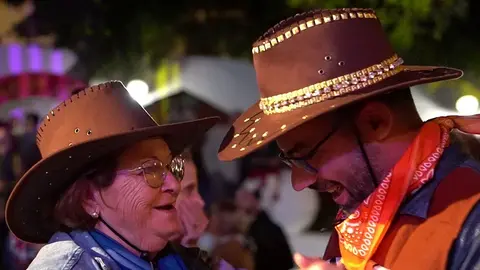 Foto Archivo. El teniente de alcalde durante el carnaval de los mayores en La Recova.