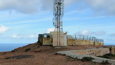 Antena de señal.