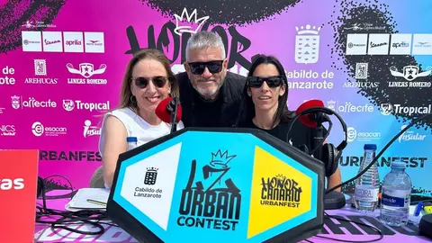 Laura San José, Chalo Frías y Aroa Revelo en el programa especial con motivo del Urban Fest.