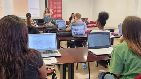 Imagen de uno de los cursos impartidos por la Cámara