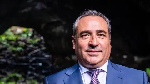 Ángel Vázquez en Jameos.