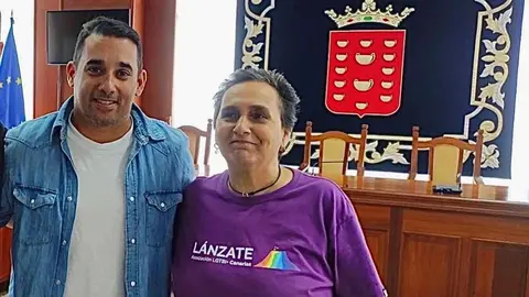Yoné Caraballo y Montse Cedrés