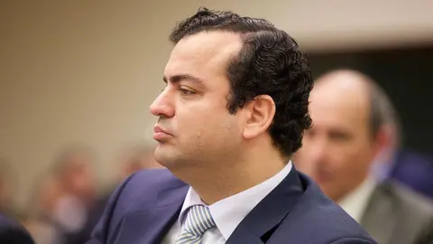 Alberto Rodríguez en una sesión del Congreso de los Diputados