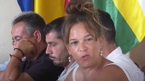 Chaxiraxi Niz y Armando Bonilla en un pleno celebrado en el anterior mandato.