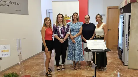 Maite Corujo y equipo formativo