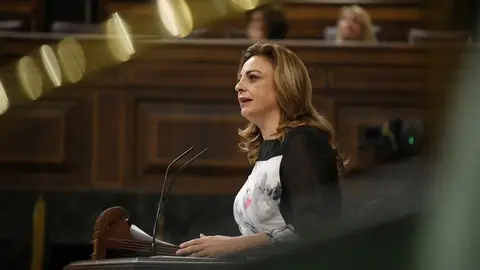 Cristina Valido este jueves en el Congreso de los Diputados.