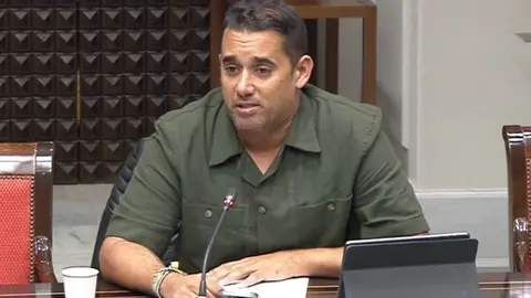 Yoné Caraballo en la comisión de Sanidad