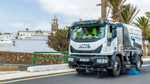 Barredoras del municipio de Teguise.