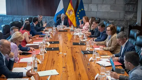 Imagen del encuentro del Consejo de Gobierno celebrado este martes.