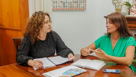 Miryam Jorge y Olivia Duque.