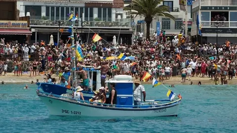 Imagen de archivo de las fiestas del carmen.