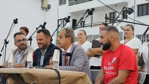 Imagen del pregón de las fiestas.