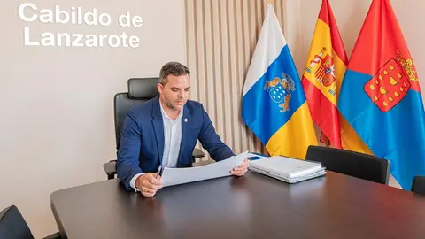 El vicepresidente del Cabildo de Lanzarote, Jacobo Medina.