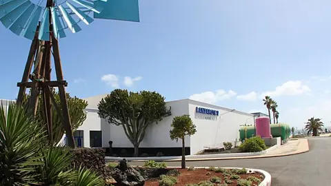 Imagen de las instalaciones de las desaladoras que hay en la sede de Canal Gestión