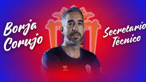 Borja Corujo en el cartel oficial del nombramiento.