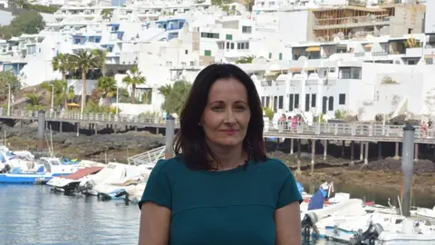 La concejal responsable del área.