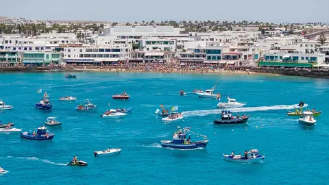 Procesión de Playa Blanca.