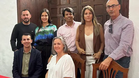 Concejales del PSOE en Teguise.