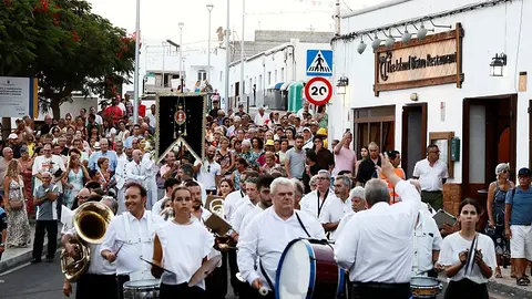 Imagen de archivo de la fiestas patronales de Tías.