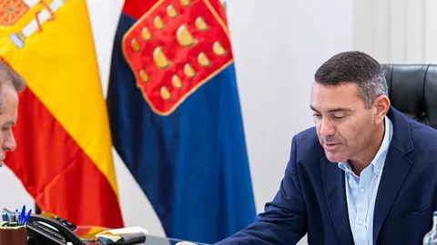 Oswaldo Betancort y Domingo Cejas.