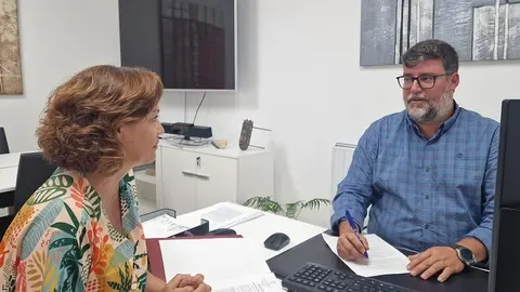 Isidro Pérez y Carmen Medina.
