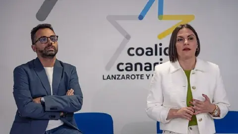 Echedey Eugenio y Migdalia Machín.