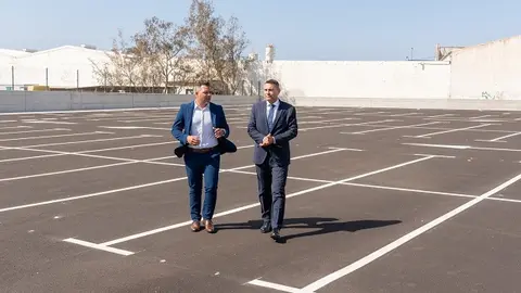 Inauguración del parking anexo al Hospital Doctor José Molina Orosa.