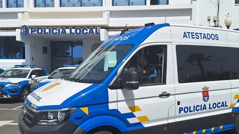 Imagen exterior de la sede de la Policía Local de Arrecife 