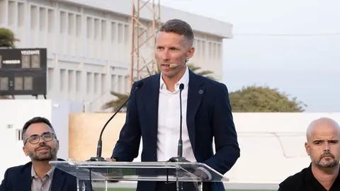 Alejandro Hernández Hernández durante el pregón.