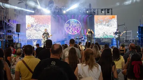 Actuación del día internacional de la Juventud.