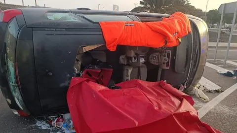 Estado del vehículo tras realizar la excarcelación.