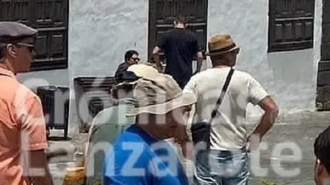 Pedro Sánchez en el mercadillo