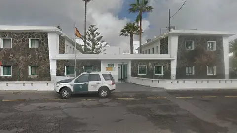 Puesto de la Guardia Civil en San Bartolomé.