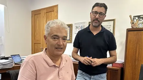 José Juan Cruz y Tomás Silvera.