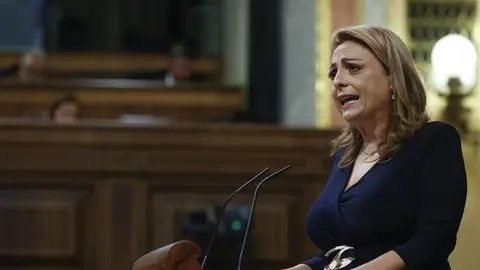 Cristina Valido en el Congreso de los Diputados.