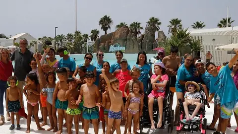 Campamento inclusivo en Agualava.